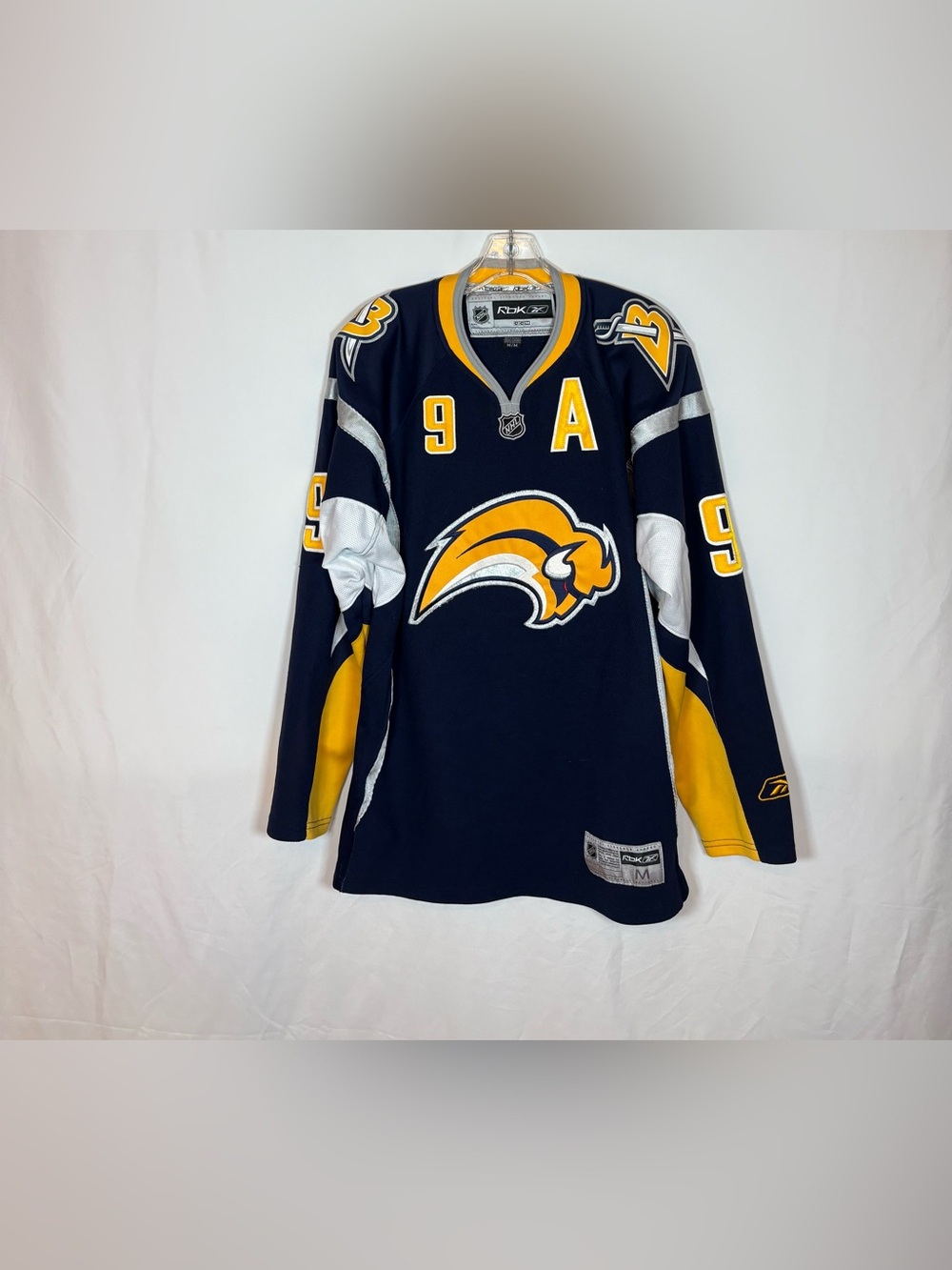 Reebok Buffalo Sabres #9 Roy Home Hockey Jersey Size Medium